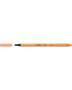 Liner "Point 88", světle oranžová, 0,4 mm, STABILO 88/25