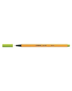 Liner  "Point 88", apple zelená, 0,4mm, STABILO
