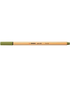 Liner "Point 88", bahení zelená, 0,4mm, STABILO 88/37