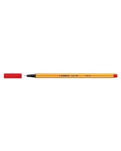 Liner "Point 88", červená, 0,4mm, STABILO
