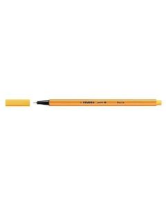 Liner  "Point 88", žlutá, 0,4mm, STABILO
