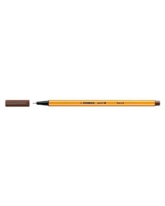 Liner "Point 88", hnědá, 0,4mm, STABILO