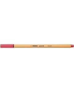 Liner "Point 88", rezavě červená, 0,4mm, STABILO 88/47