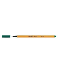 Liner  "Point 88", borovicová zelená, 0,4mm, STABILO