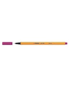 Liner "Point 88", tmavě purpurová, 0,4mm, STABILO