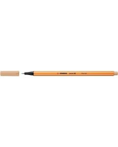 Liner "Point 88", béžová, 0,4 mm, STABILO 88/86