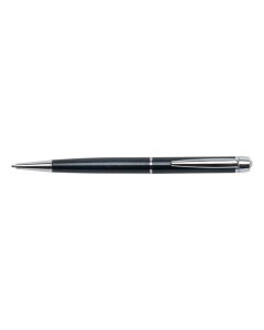 Kuličkové pero "Lille Pen", černá, bílý krystal SWAROVSKI®, 13 cm, ART CRYSTELLA® 1805XGL001