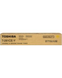 Toshiba originální toner T281CEY, 6AK00000107, yellow, 10000str.