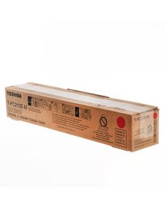 Toshiba originální toner T-FC210EM, 6AJ00000165, magenta, 33600str.