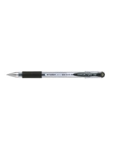 Gelové pero "UM-151", černá, 0,38mm, s uzávěrem, UNI