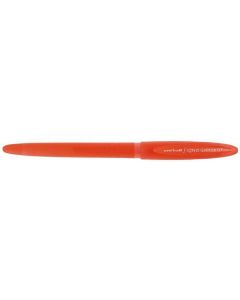 Gelové pero "UM-170", červená, 0,7mm, s uzávěrem, jednorázové, UNI