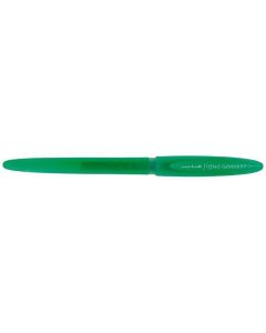 Gelové pero "UM-170", zelená, 0,7mm, s uzávěrem, jednorázové, UNI
