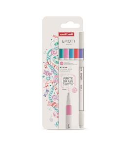 Fineliner "Emott Candy Pop", 5 různých barev, 0,4 mm, UNI 302422260