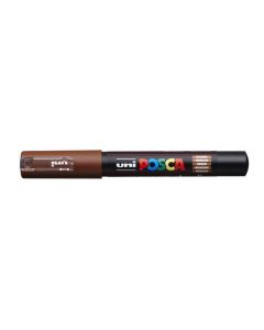 Akrylový popisovač "Posca PC-1M", hnědá, 0,7 - 1,0 mm, UNI