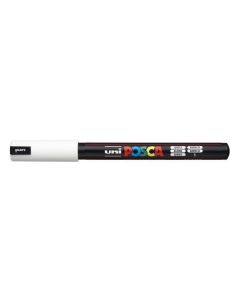 Akrylový popisovač "Posca PC-1MR", bílá, 0,7 mm, UNI