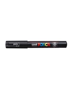Akrylový popisovač "Posca PC-1MR", černá, 0,7 mm, UNI