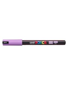 Akrylový popisovač "Posca PC-1MR", fialová, 0,7 mm, UNI 2UPC1MRL