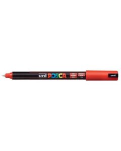 Akrylový popisovač "Posca PC-1MR", červená, 0,7 mm, UNI 2UPC1MRP