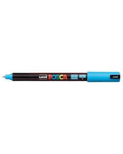 Akrylový popisovač "Posca PC-1MR", světle modrá, 0,7 mm, UNI 2UPC1MRVK