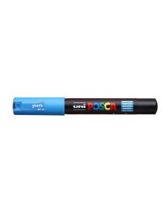 Akrylový popisovač "Posca PC-1M", světle modrá, 0,7 - 1,0 mm, UNI