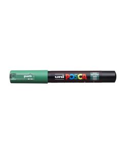 Akrylový popisovač "Posca PC-1M", zelená, 0,7 - 1,0 mm, UNI
