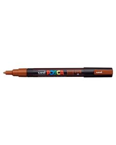 Akrylový popisovač "Posca PC-3M", bronzová, 0,9-1,3 mm, UNI 2UPC3MBRONZ