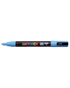 Akrylový popisovač "Posca PC-3M", nebesky modrá, 0,9-1,3 mm, UNI 2UPC3MEGSZINKEK