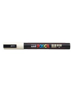 Akrylový popisovač "Posca PC-3M", slonová kost, 0,9-1,3 mm, UNI