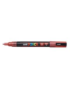 Akrylový popisovač "Posca PC-3ML", lesklá červená, 0,9-1,3 mm, UNI 2UPC3MLP