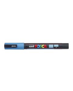 Akrylový popisovač "Posca PC-3ML", lesklá světle modrá, 0,9-1,3 mm, UNI 2UPC3MLVK