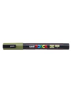 Akrylový popisovač "Posca PC-3M", khaki, 0,9-1,3 mm, UNI