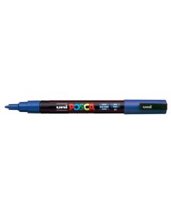Akrylový popisovač "Posca PC-3M", modrá, 0,9-1,3 mm, UNI