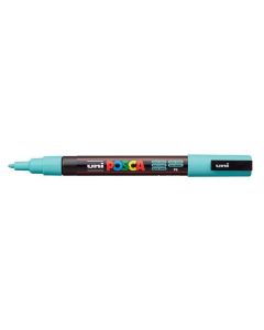 Akrylový popisovač "Posca PC-3M", mořská zelená, 0,9-1,3 mm, UNI