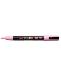 Akrylový popisovač "Posca PC-3M", světle růžová, 0,9-1,3 mm, UNI