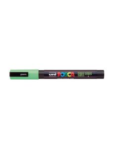 Dekorační popisovač "Posca", světle zelená, 0,9-1,3 mm, UNI 284612000