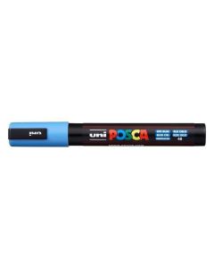 Akrylový popisovač "Posca PC-5M", nebesky modrá, 1,8-2,5 mm, UNI 2UPC5MEGSZINKEK