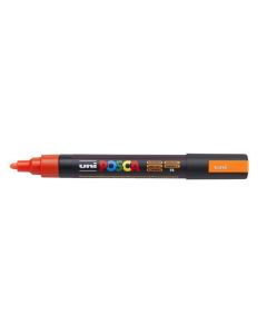 Akrylový popisovač "Posca PC-5M", fluorescenční oranžová, 1,8-2,5 mm, UNI 2UPC5MFN