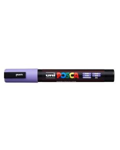 Akrylový popisovač "Posca PC-5M", světle fialová, 1,8-2,5 mm, UNI 2UPC5MHALVANYLILA