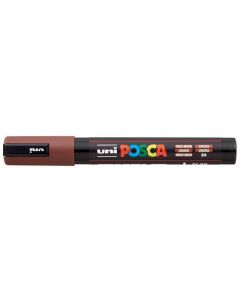Akrylový popisovač "Posca PC-5M", kakaová hnědá, 1,8-2,5 mm, UNI