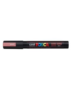 Akrylový popisovač "Posca PC-5M", kovově červená, 1,8-2,5 mm, UNI 2UPC5MMP