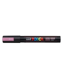Akrylový popisovač "Posca PC-5M", kovově růžová, 1,8-2,5 mm, UNI 2UPC5MMR