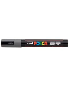 Akrylový popisovač "Posca PC-5M", tmavě šedá, 1,8-2,5 mm, UNI