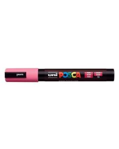 Akrylový popisovač "Posca PC-5M", růžová, 1,8-2,5 mm, UNI