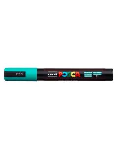 Akrylový popisovač "Posca PC-5M", smaragdově zelená, 1,8-2,5 mm, UNI 2UPC5MSMARAGD
