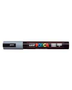 Akrylový popisovač "Posca PC-5M", šedá, 1,8-2,5 mm, UNI