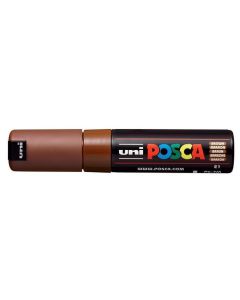 Akrylový popisovač "Posca PC-7M", hnědá, 4,5-5,5 mm, UNI 2UPC7MB