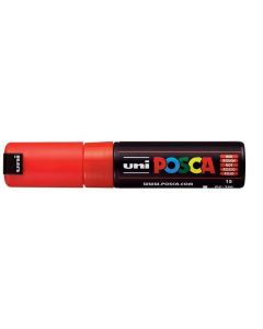 Akrylový popisovač "Posca PC-7M", červená, 4,5-5,5 mm, UNI 2UPC7MP