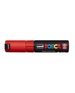 Akrylový popisovač "Posca PC-8K", červená, 8 mm, UNI