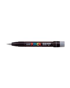 Akrylový štětcový popisovač "Posca PCF-350", stříbrná, UNI 300418000