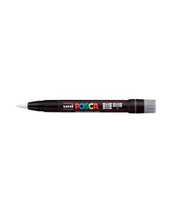Akrylový štětcový popisovač "Posca PCF-350", bílá, UNI 300327000